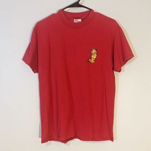 Vintage Garfield Red Tee